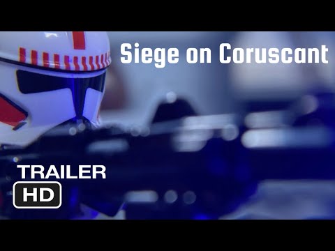 SIEGE ON CORUSCANT TRAILER | Star Wars lego stop-motion