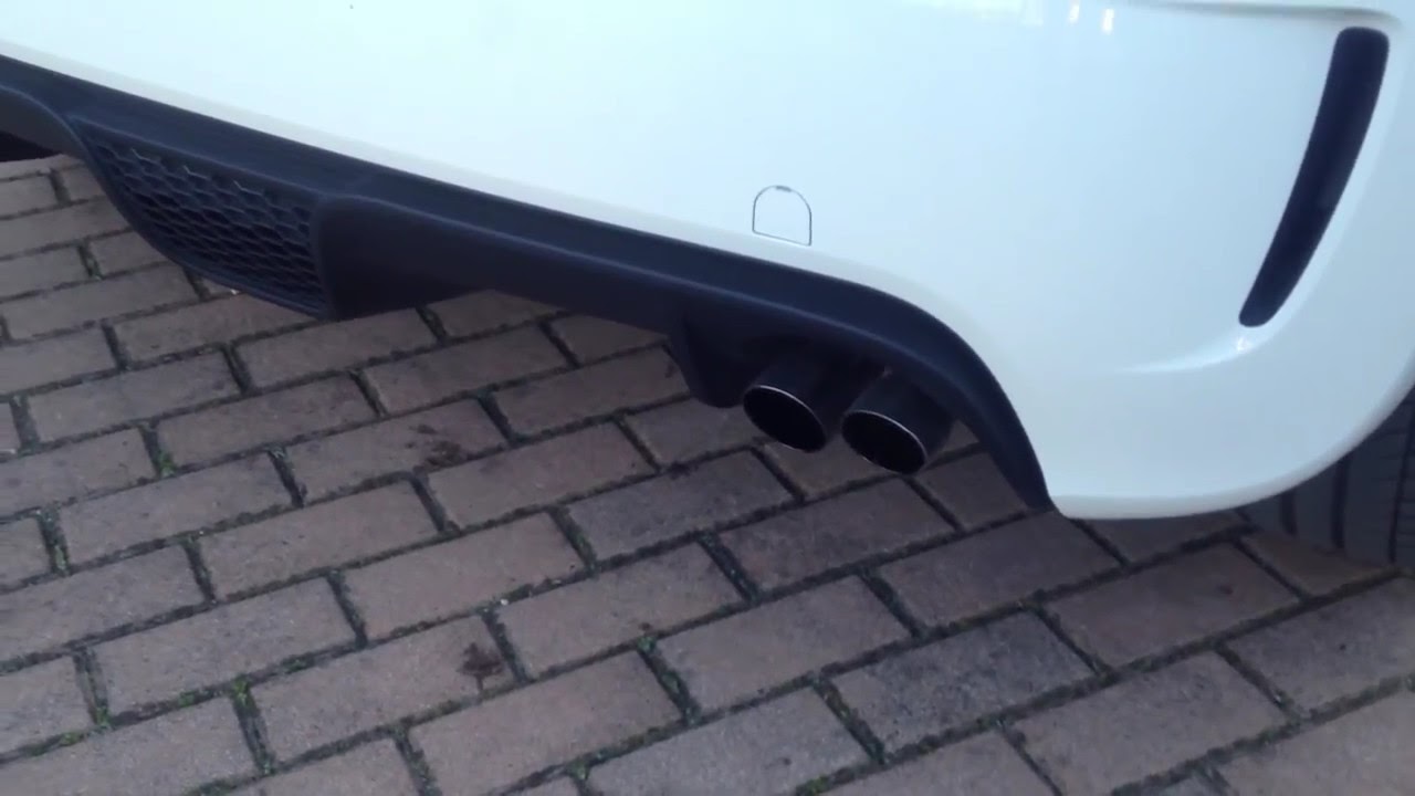 Fiat Abarth 500 Essesse with dual mode exhaust Rec