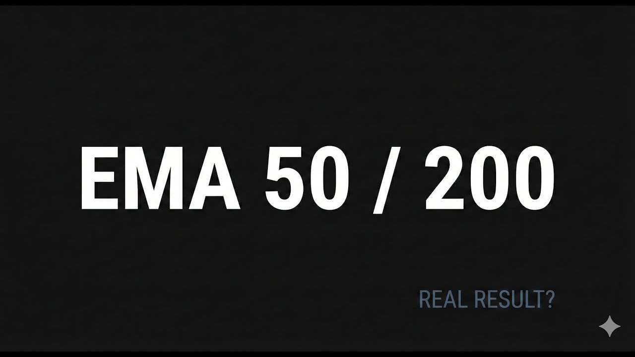 YouTube 爆红的 EMA 50/200 金叉，我用 15 年数据实测了