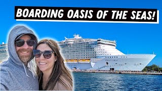 Boarding OASIS OF THE SEAS with Royal Caribbean | Our biggest ship yet!
In this video Im sharing our experience boarding Royal Caribbeans Oasis of the Seas! And at the end of the video Ill even share what it was like on our final day leaving the ship.
We boarded in Cape Liberty, New Jersey which was another first for us. Beware - traffic getting into the port can be quite busy and slow on boarding day.
Hope this video can help you prepare to board the Oasis of the Seas, or any other cruise ships in the future.
#oasisoftheseas #royalcaribbean #royalcaribbeaninternational
***
Support my channel to help me bring you more travel content!:
Buy Me a Coffee: https://www.buymeacoffee.com/averagetourist
Patreon: https://www.patreon.com/theaveragetourist
***
Follow me on:
Instagram: https://www.instagram.com/theaveragetourist
Check out my travel blog where I share even more tips and resources for travel!: https://www.theaveragetourist.com
***
Check out some of my other cruise videos:
Royal Caribbean Freedom of the Seas: https://youtube.com/playlist?list=PLaX08Dqq2QgeT03E3rehhrKStZuAUFKBK&si=4pVIfwma5JA4G89b
Norwegian Bliss: https://youtube.com/playlist?list=PLaX08Dqq2QgexYBYH7LWP25yyR3hpO7N7&si=2Ri4IgW0XetARL74
Norwegian Escape: https://youtube.com/playlist?list=PLaX08Dqq2QgfzEKKBlJxsbEnLY3o_qQ_J&si=u-j9moT6oMCS-LLq Boarding OASIS OF THE SEAS with Royal Caribbean | Our biggest ship yet!