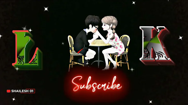 #L.K Letter Name Status ♥️||Name art Video😍||Whatsapp status💘||2022.      #shailesh_01