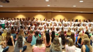 AOII First Round Songs 2014