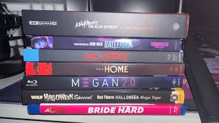 September 2025 Physical Media Haul | Blu Rays, 4ks