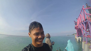 Lompat Dari Jembatan Cinta Pulau Tidung (Bikin Spot Jantung) Sumpah!!!!!