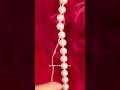 Pearl Bead Garland 🤍✨ #funny
