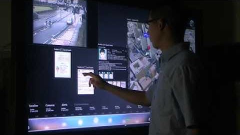 Multi-touch demonstration - Infocrest Technology