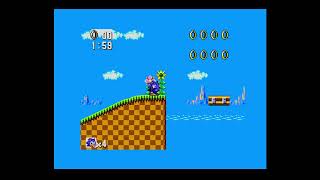 ZX Spectrum Next Sonic the Hedgehog Beta scrolling bug