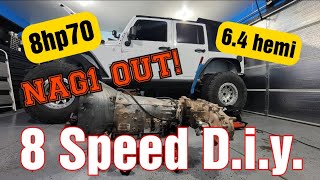 How to Swap your Transmission! (8hp70) (video 1)