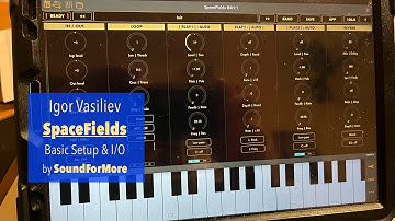 Igor Vasiliev Spacefields - Tutorial 2: Basic Setup init preset, I/O Section (Space Ambient Machine)