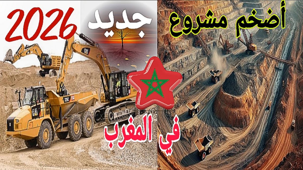 اضخم مشروع في المغرب جديد 2026 من ويرݣان تال تيزي نتاست 
