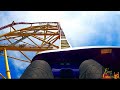 Top thrill dragster pov 4k 60fps front row sbno intamin strata coaster cedar point sandusky oh