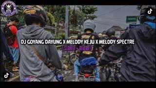 DJ GOYANG DAYUNG X MELODY KEJU X MELODY SPECTRE [ SLOWED   REVERB ]