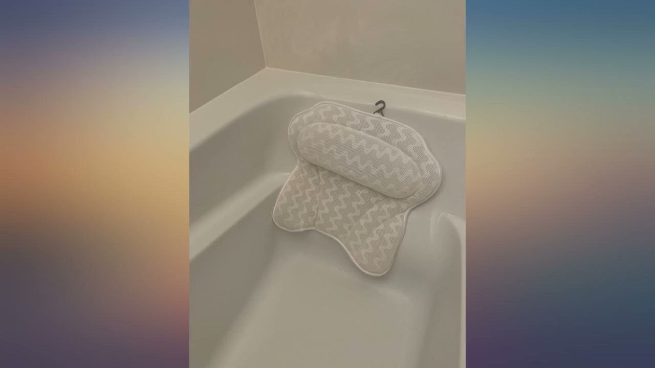 Monsuri's Bath Pillow & Tray Caddy