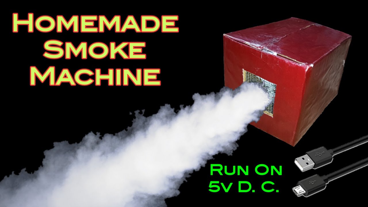 Smoke Machine बनाओ घर पर। smoke machine / fog machine / smoking machine / diy fog machine YouTube