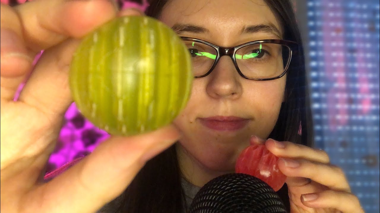 Asmr 10 min sticky wall balls only (super tingly😍)