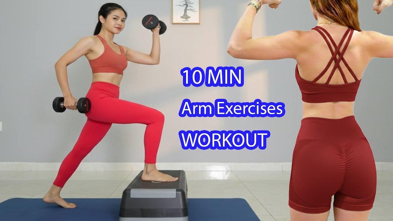 🔥 The Best Arm Exercises with Dumbbells for Women | Seated Workout 🔥 ...