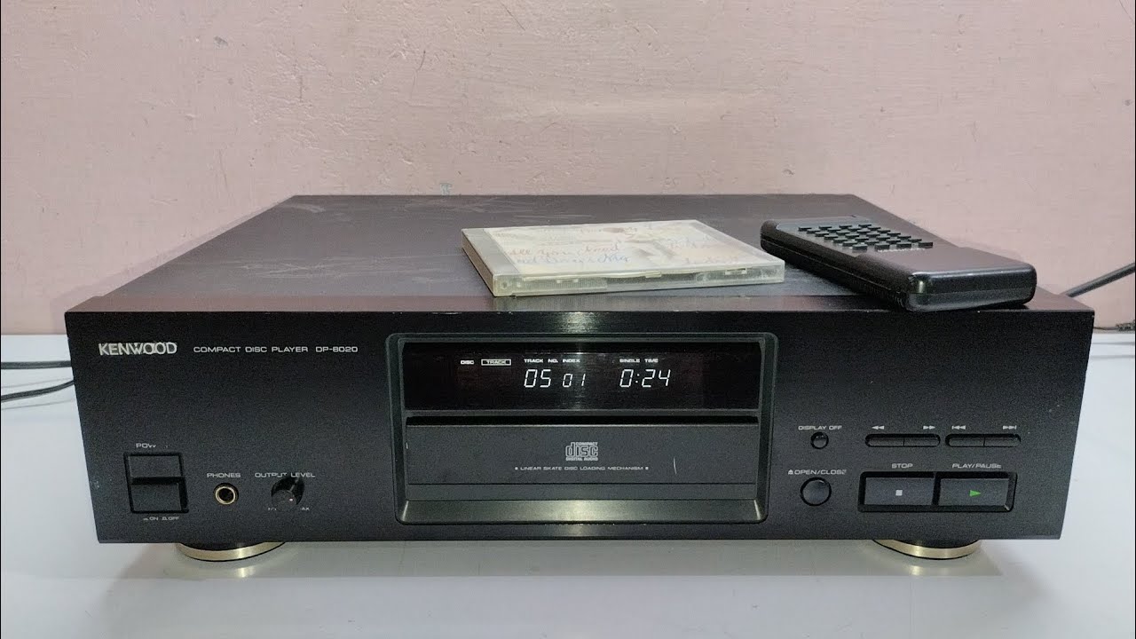 Kenwood DP-8020 Compact Disc Player - YouTube