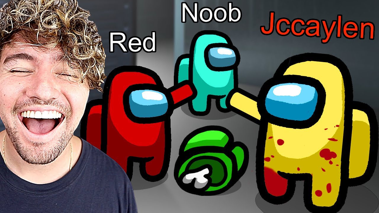 Blaming noobs in Among Us