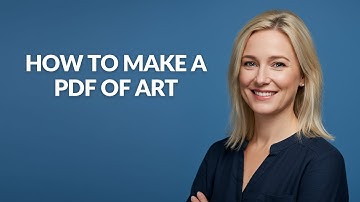 How to Make a Pdf Of Art - Julia