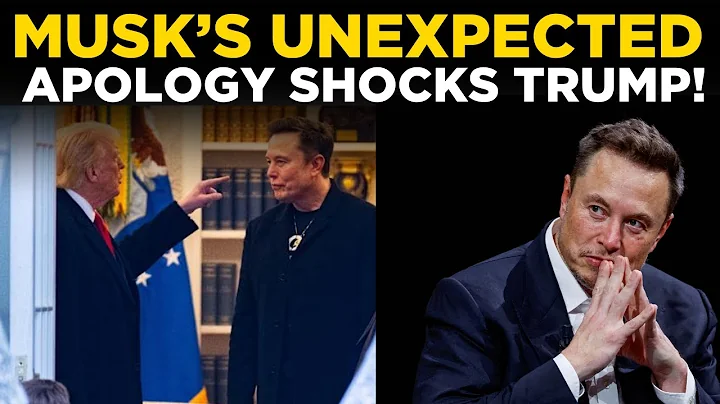 TRUMP LIVE | Musk’s Apology Stuns Trump | President Reacts Unexpectedly | US Breaking News