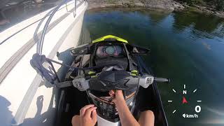 Sea-doo rxt-x 260 rs ride and top speed run