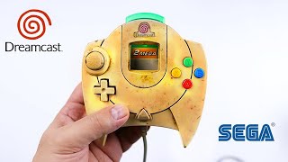 การกู้คืน Sega Dreamcast Controller สีเหลือง $1 - การฟื้นฟูและการซ่อมแซม - ASMR
