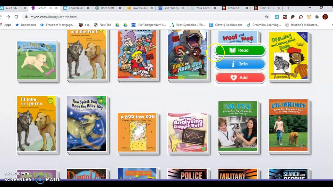 How to Access MyON Reader for Students and Parents