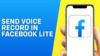 How to Send Voice Record in Facebook Lite screenshot 5