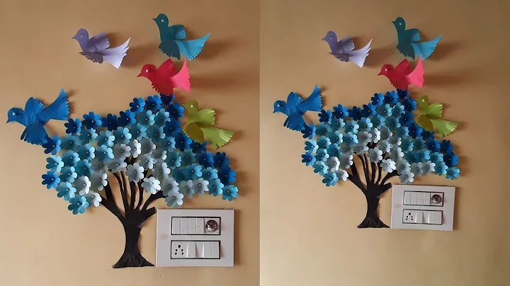 3D Paper Birds Making Tutorial | 3D Room decor | Paper Pigeons Making |