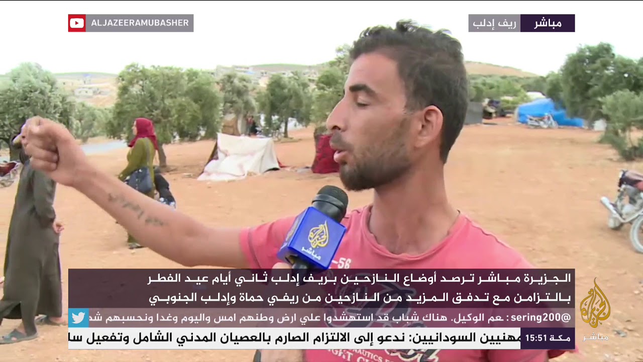 قصف ونزوح.. أحوال ريف إدلب السوري ثاني أيام عيد الفطر