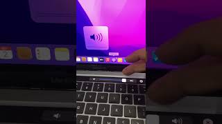 MacBook pro sound volume increase #short #Mac