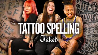 Can Tattoo Artists Spell? An Inked Spelling Bee | Tattoo Artists React