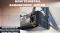 Home depot garage door opener installation video from www.youtube.com