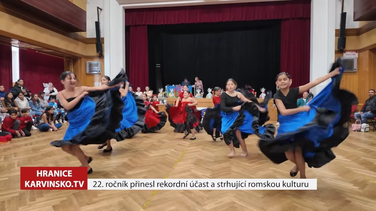Rekordní 22. ročník Terne Čercheňa: Romský tanec ovládl Hranice na Moravě │ @TelevizeKarvinsko
