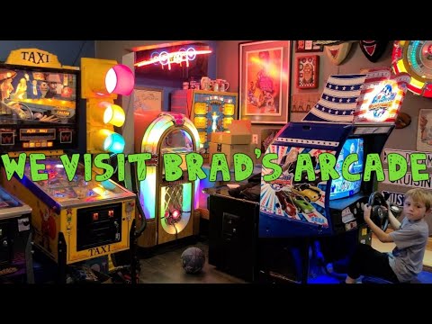 Taking a Tour of Brad's Arcade - YouTube