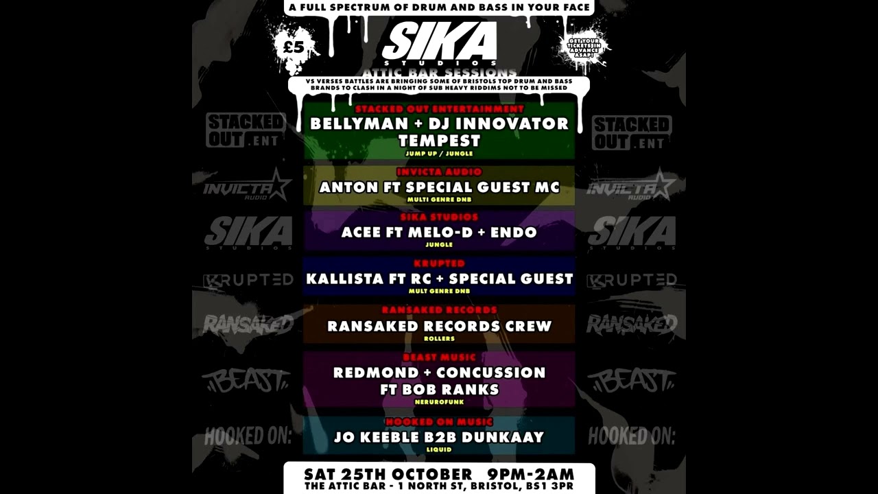 TEMPEST FT JAKES - JUNGLE/DUBPLATE SET - STACKED OUT ENTERTAINMENT