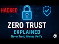 Zero Trust Explained | Never Trust, Always Verify 🔒 | Future of Cybersecurity
