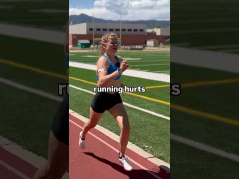 running hurts but….