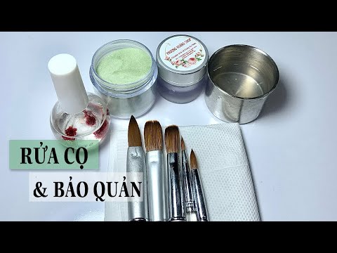 BUỔI 2: Hướng Dẫn sử dụng và cách bảo quản cọ #BỘT rất cần thiết | Học Bột
