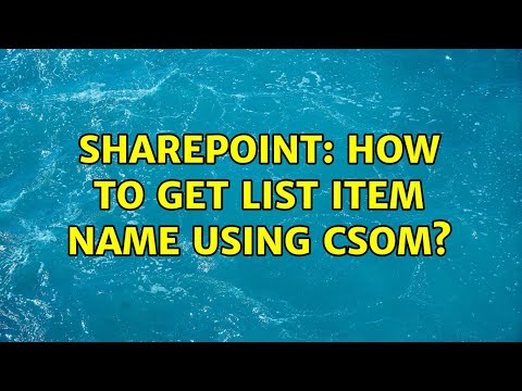 Sharepoint: How to get List item name using csom?