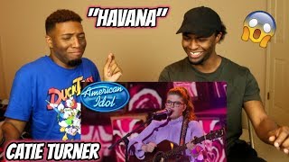 Video thumbnail of "Catie Turner Sings "Havana" by Camila Cabello - Top 10 - American Idol 2018 (REACTION)"
