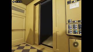 Otis elevonic 401 traction elevator at railroad elevators elevator showcase in Roblox