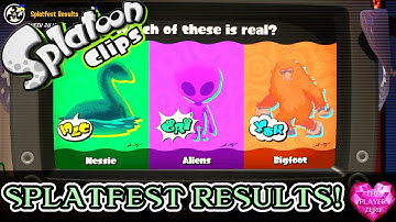 Splatoon Clips - #1: March Splatfest Results with Reaction!