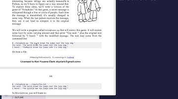 Tiny Python Projects: Ch 10 Pt 1 (Telephone intro)