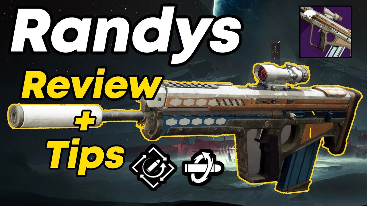 THE BEST SCOUT RIFLE Randy’s throwing knife Destiny 2 Shadowkeep