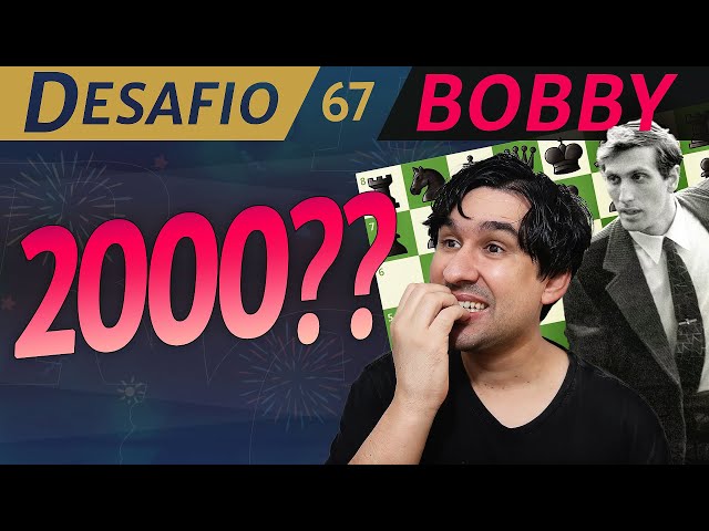 Mais uma PENDURADA ESQUISITA no desafio! - Desafio Rapidchess Bobby Fischer  (Ep27) 