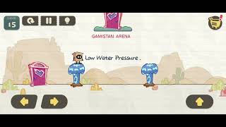 Brain Riddle Tricky Box level 15 Low water pressure