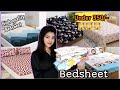 Highquality bedsheets under rs 299 from myntra myntra bedsheet haul