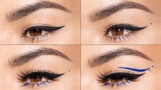 4 Eyeliner Looks in 1 minute | Maryam Maquillage