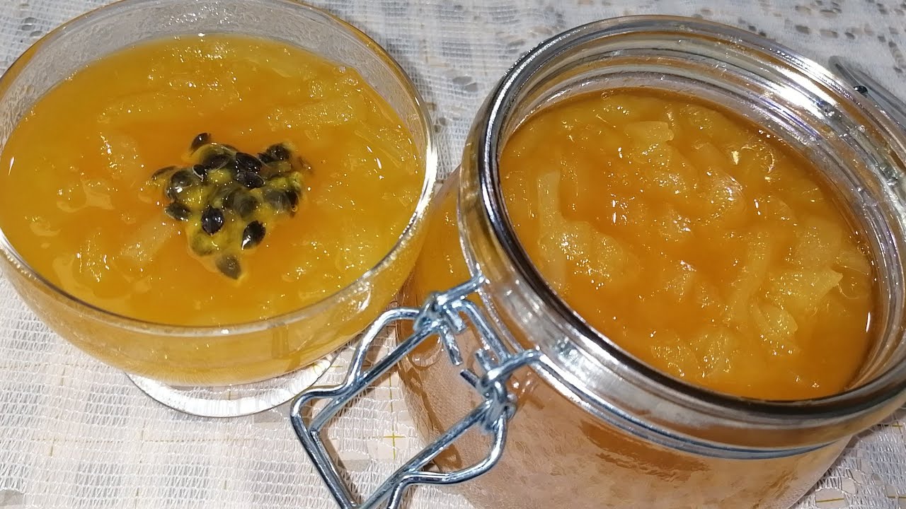 DOCE DA CASCA DO MARACUJÁ